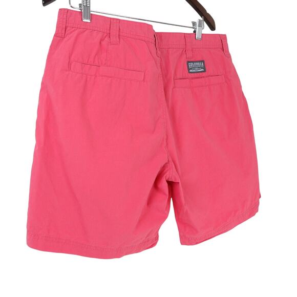 Columbia Mens 36 Washed Out Shorts 8” Inseam Salmon Pink - Picture 5 of 8